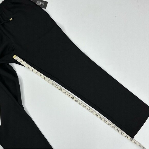 Vince Camuto Women's NWT Black Straight Leg Minimalist Trousers S/W30/L29.25‎ - Picture 10 of 11